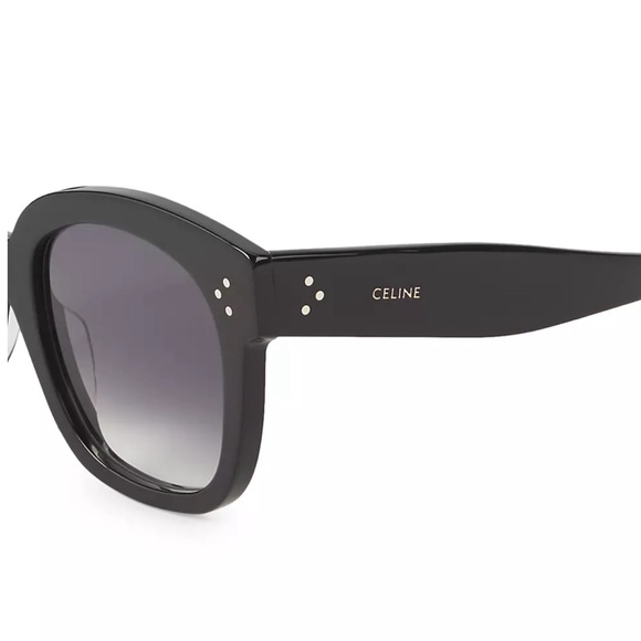Celine 54mm Square Cat Eye Sunglasses - Picture 7 of 9